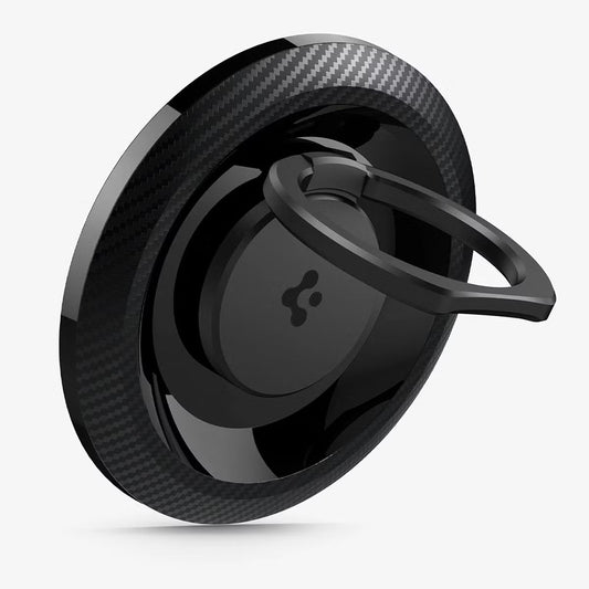 Spigen O-Mag OM100 Karbon Ringholder, Universal, Svart AMP05505
