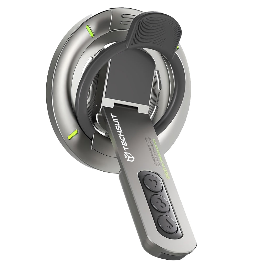Techsuit SB1 Ringstøtte, Universal, Grå