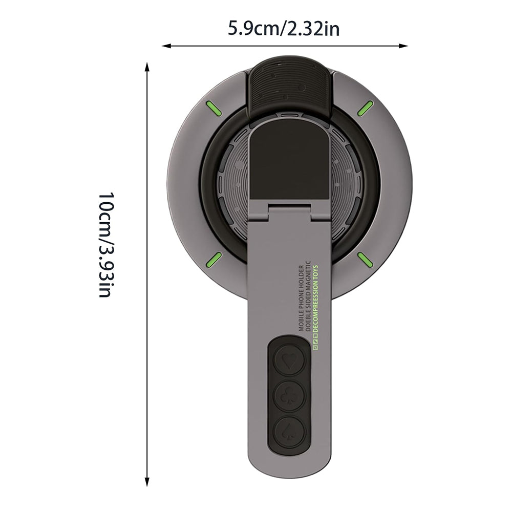 Techsuit SB1 Ringstøtte, Universal, Grå