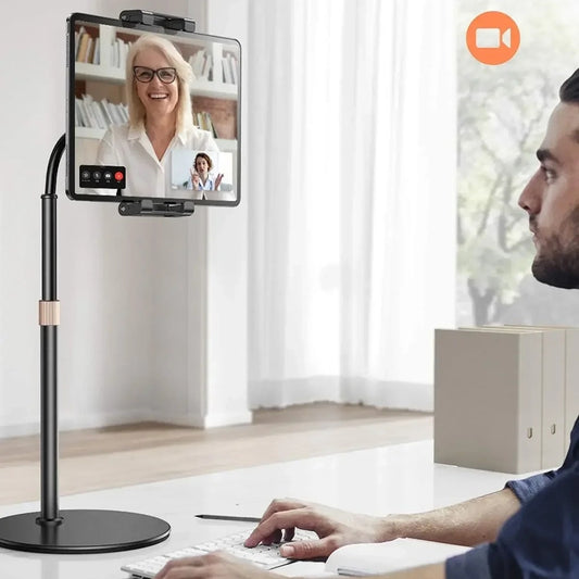 Lisen Bordholder for Telefon / Nettbrett, 4.7inch - 12.9inch, Svart YL0420050002