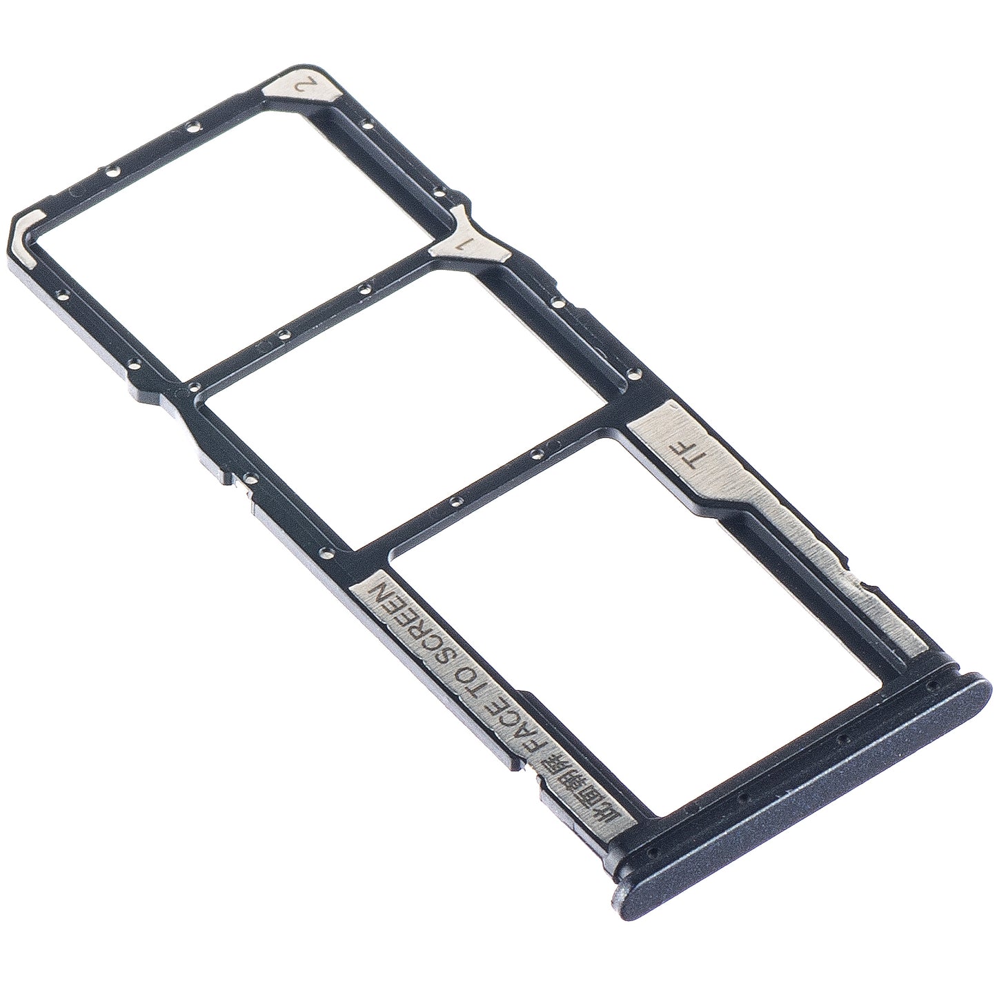 SIM-kortholder - Xiaomi Redmi Note 12, svart (matt svart)