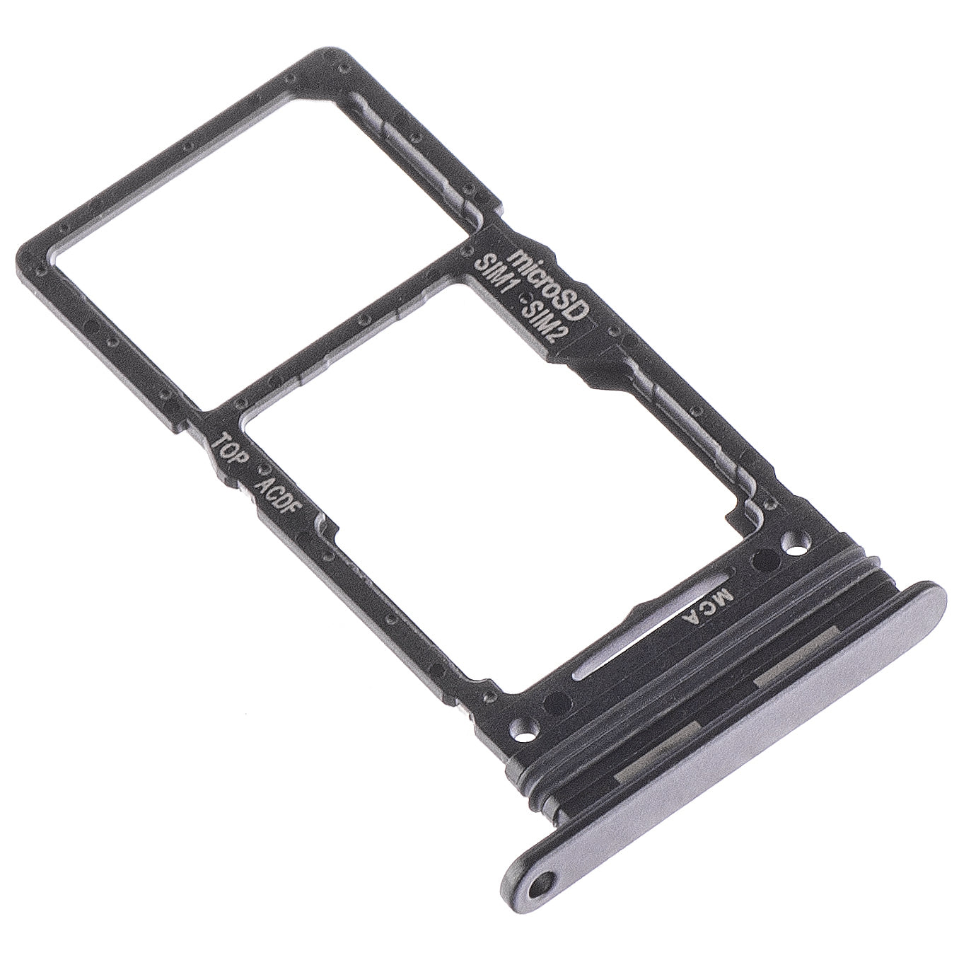 SIM-kortstøtte for Samsung Galaxy A34 A346, Svart