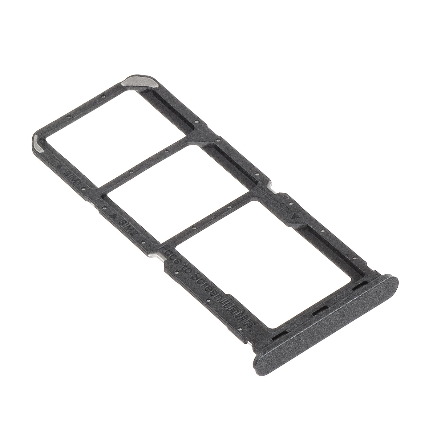 SIM-kortholder - Kort Oppo A18, Svart (glødende svart)