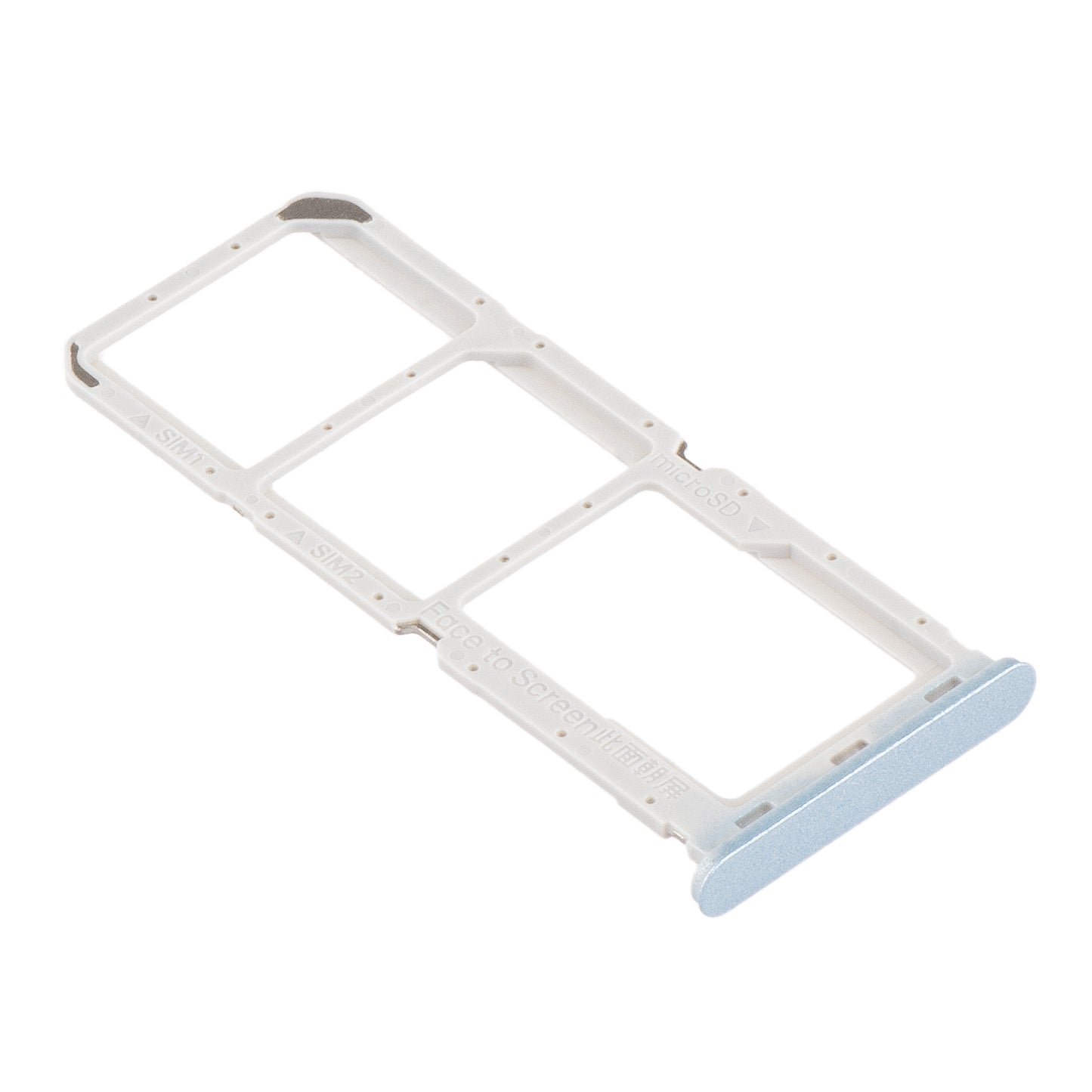 SIM-holder - Kort Oppo A18, Blå (glødende blå)