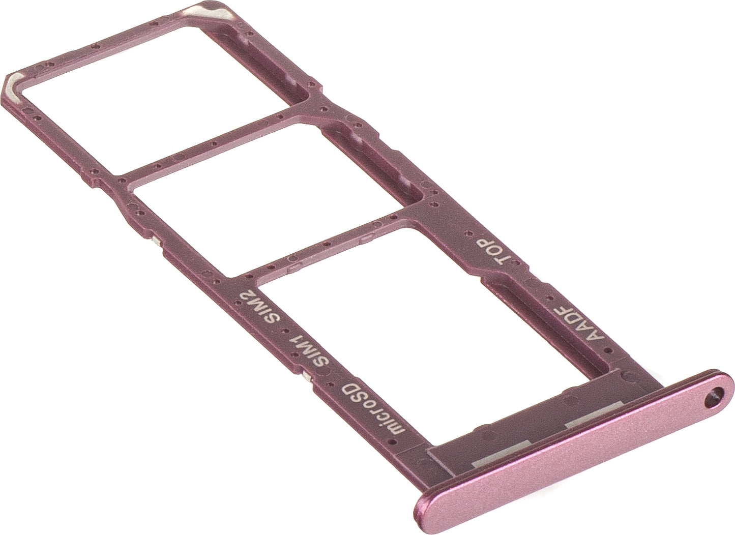 SIM-kortholder Samsung Galaxy A14 A145, Dual SIM, Burgunder