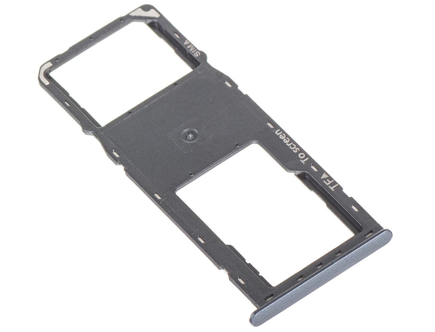 SIM-kortholder Samsung Galaxy A22 5G A226, Single SIM, Svart