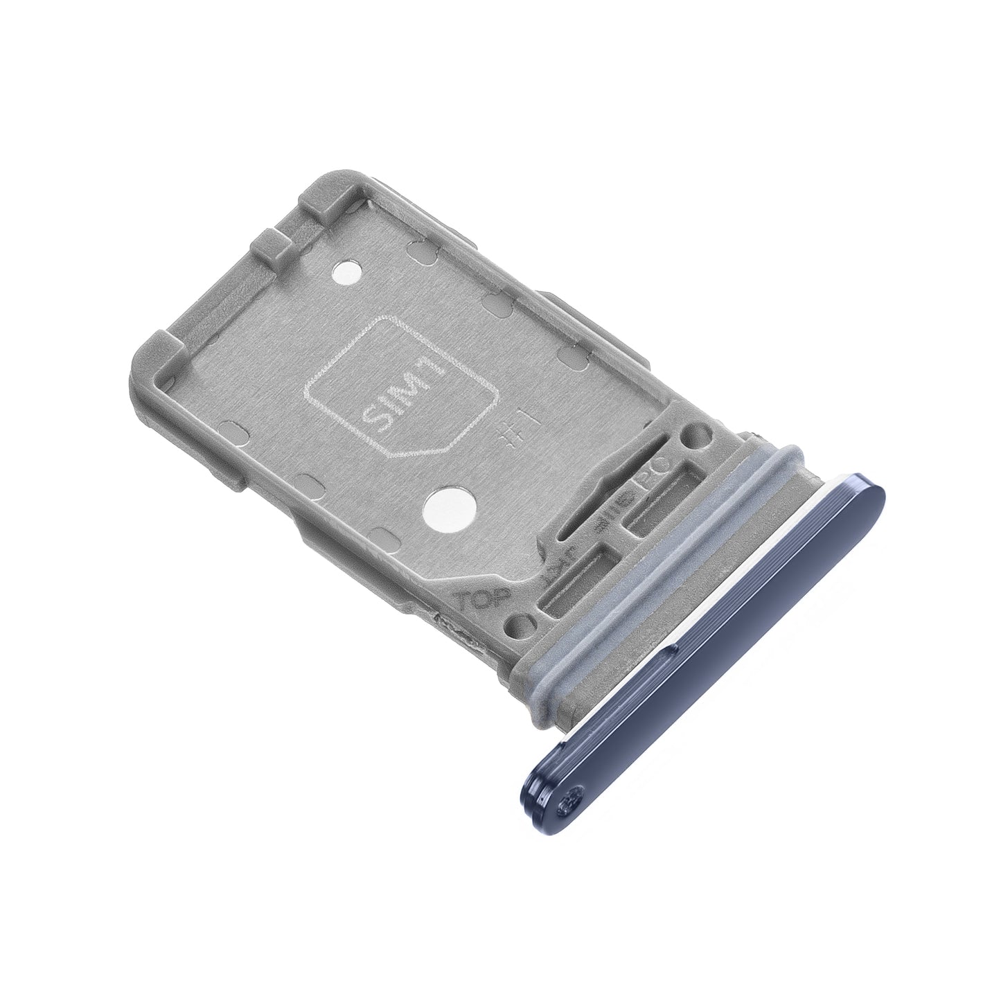 SIM-kort holder for Samsung Galaxy S21 5G G991 / S21+ 5G G996, Dual SIM, Blå