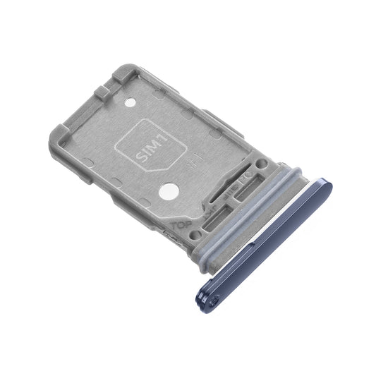 SIM-holder Samsung Galaxy S21 5G G991 / S21+ 5G G996, Dual SIM, Blå
