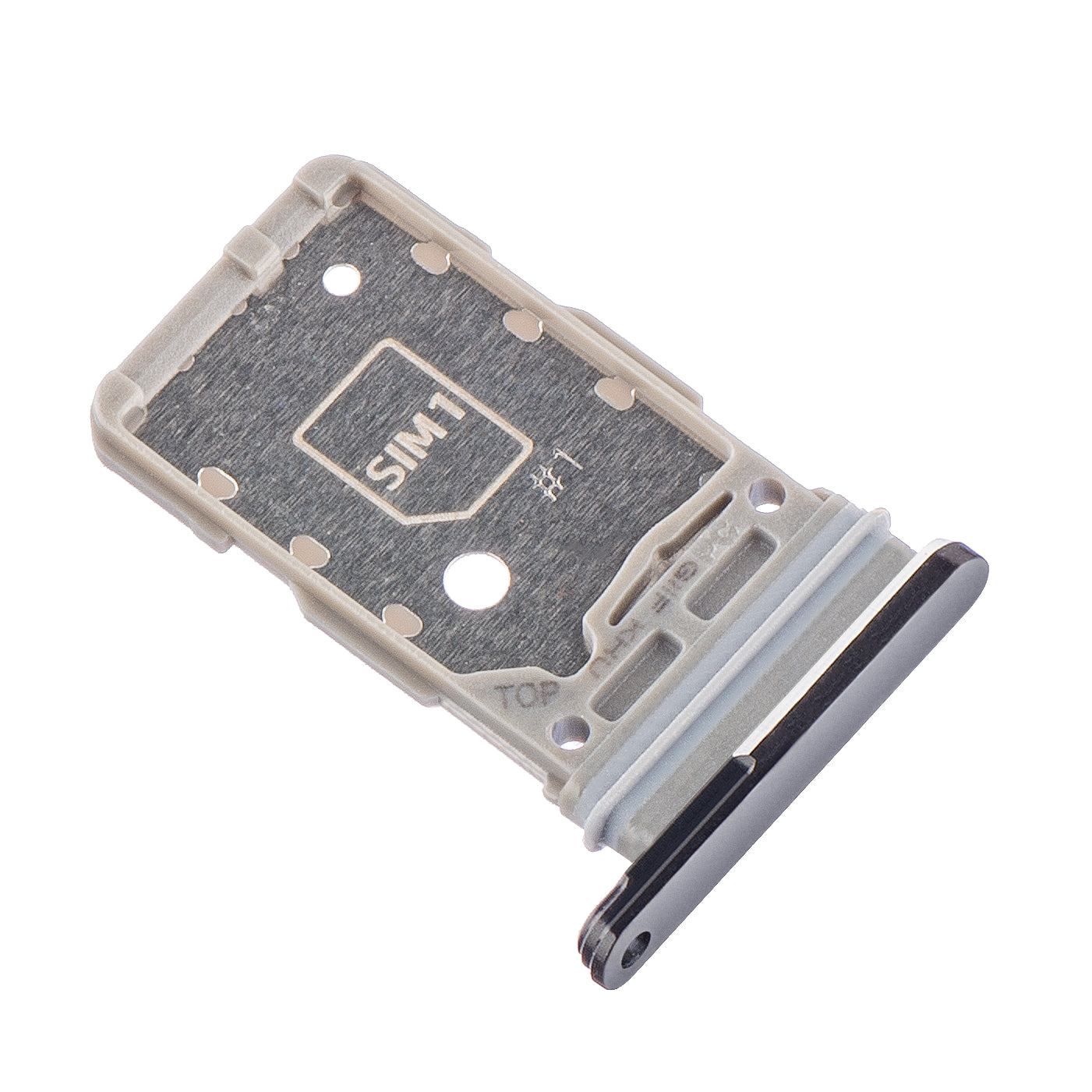 SIM-holder Samsung Galaxy S21 Ultra 5G G998, Svart (Phantom Black)