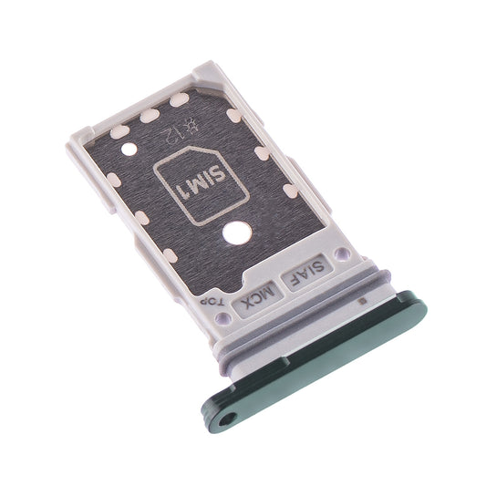 SIM-holder Samsung Galaxy Galaxy S23 S23 S23+ S916 / S23 S911, Dual SIM, Grønn