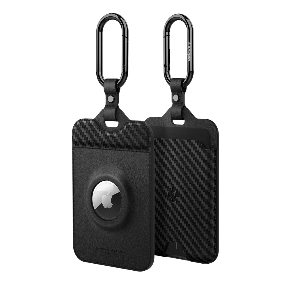 Spigen Air Fit nøkkelholder for Tesla / Apple AirTag, sett med 2 stk ACP08793