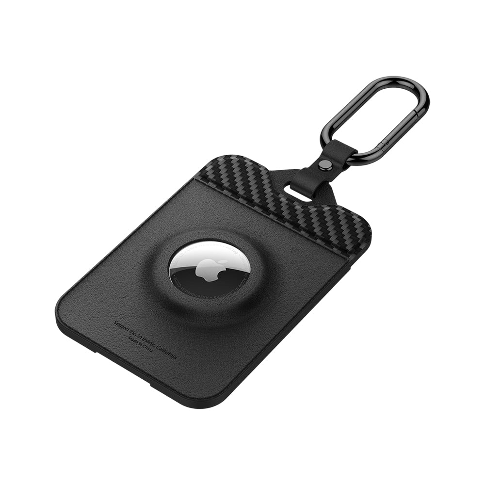 Spigen Air Fit nøkkelholder for Tesla / Apple AirTag, sett med 2 stk ACP08793