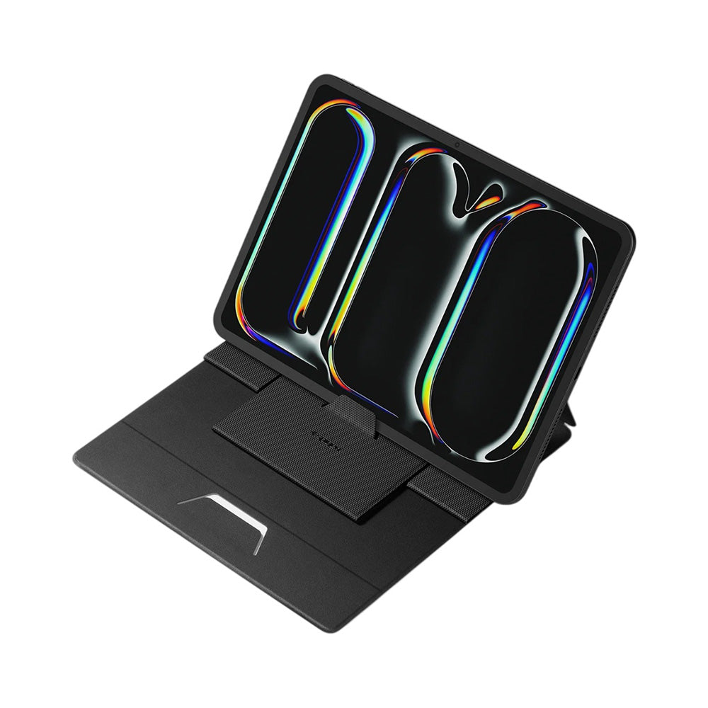 Spigen Slim Fold LD201-S8 støtte for bærbar PC maks. 16 tommer, Svart AMP11117