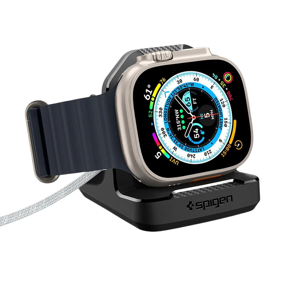 Spigen Rugged Armor-stativ for Apple Watch Series, svart AMP05764