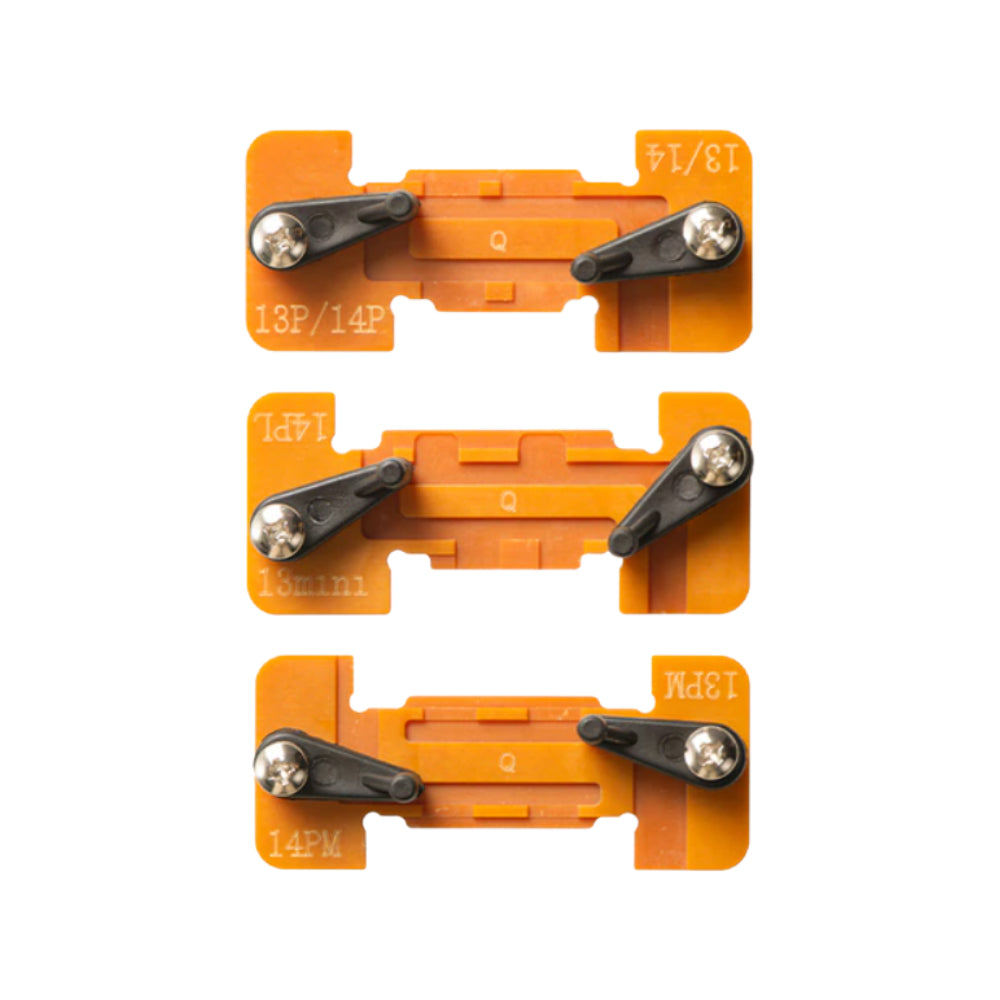 QIANLI batteriterminal loddingsstøtte for Apple iPhone 13 - 14-serien, 3i1