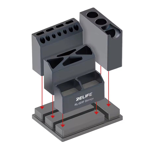 Relife RL-001F Skrutrekkerholder, Grå