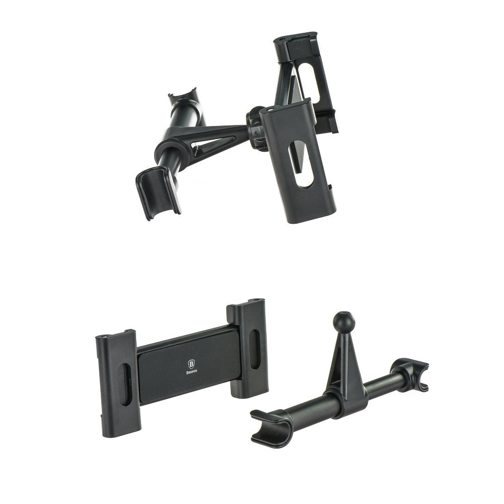 Baseus BackSeat Bilhodestøtteholder for Telefon / Nettbrett, 4.7inch - 12.9inch, Svart SUHZ-01