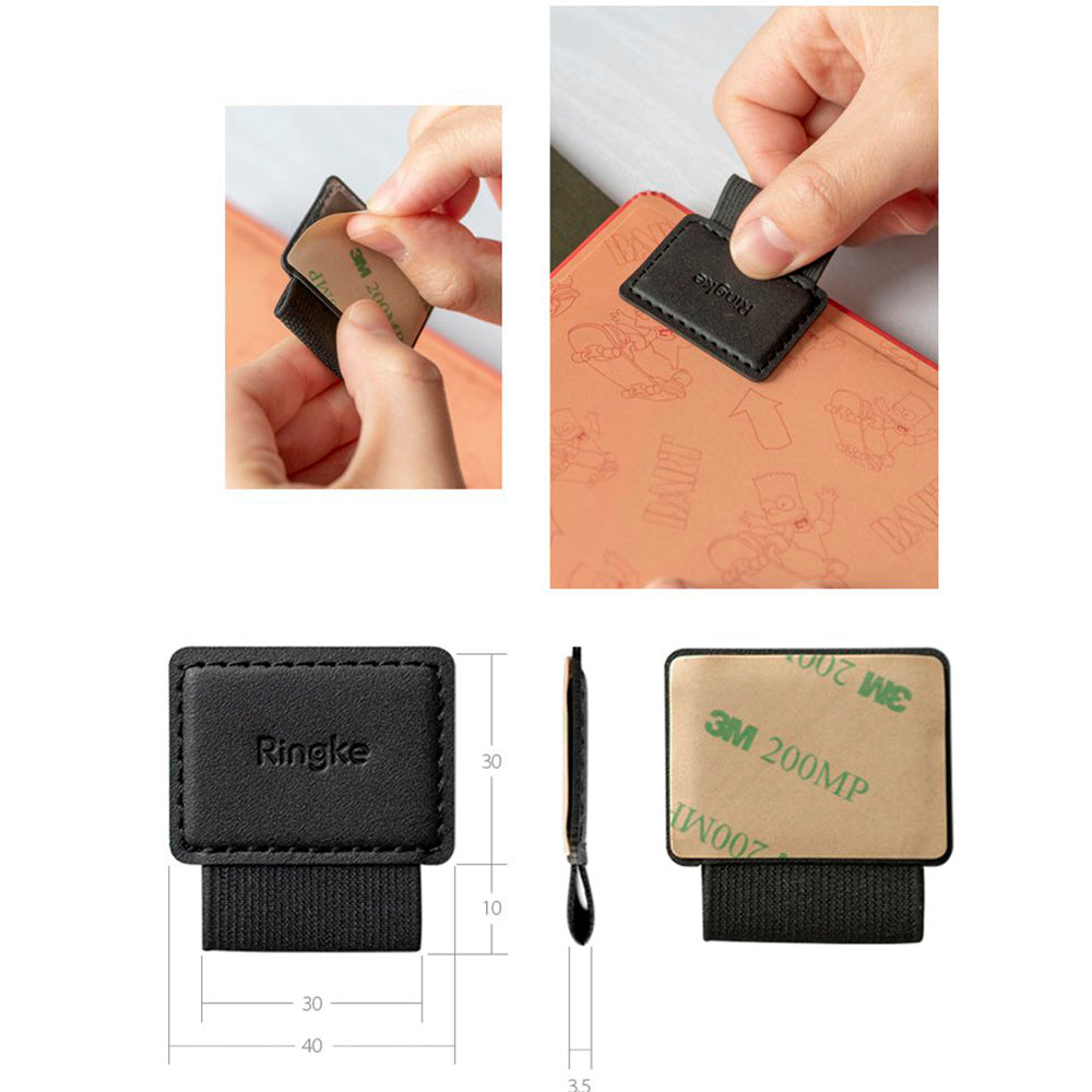 Ringke Touch Pen Holder, Sett med 5 stykker, Svart