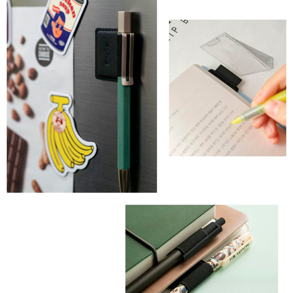 Ringke Touch Pen Holder, Sett med 5 stykker, Svart