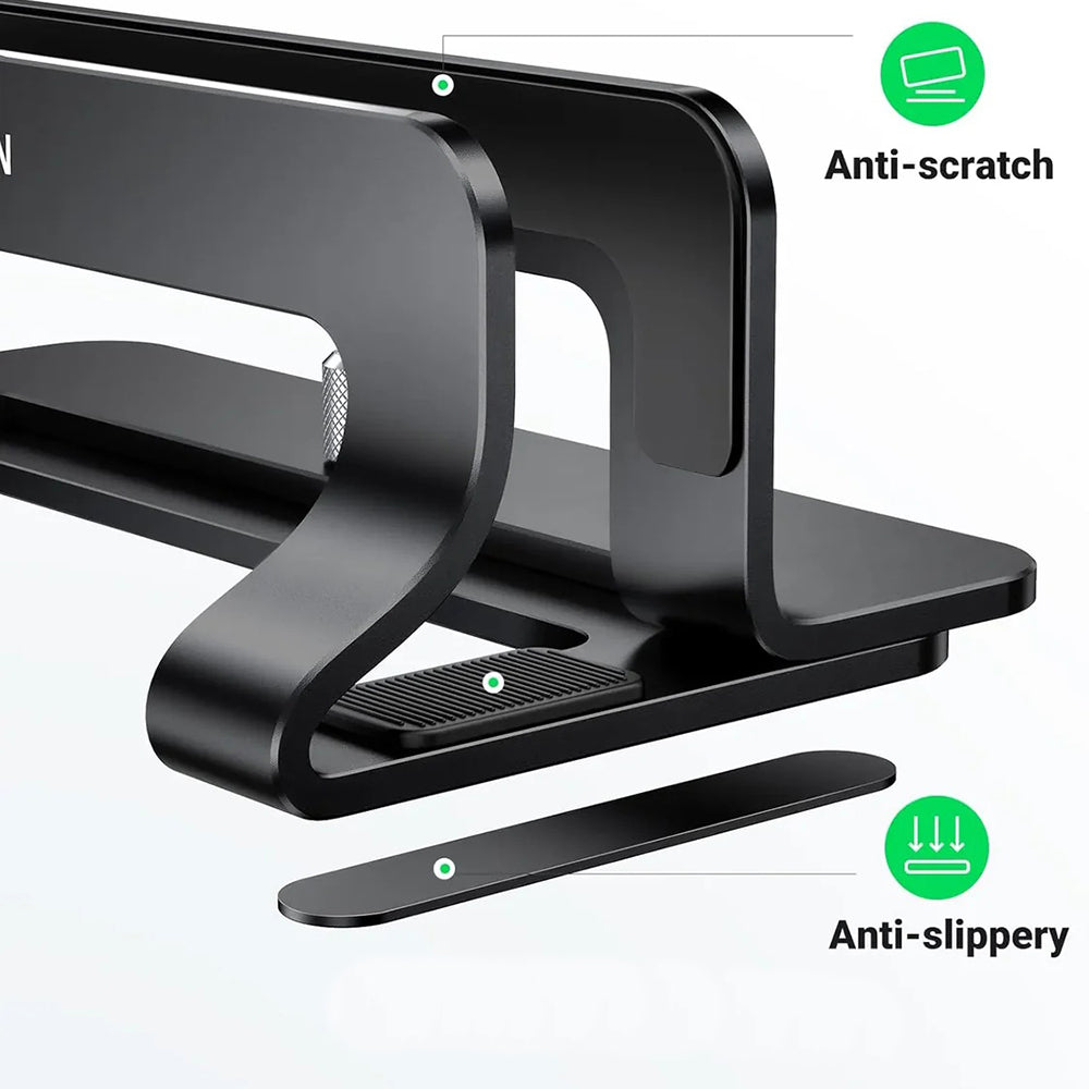 Vertikal Støtte UGREEN LP258 (25706) for Laptop med tykkelse 12mm - 26mm, Svart