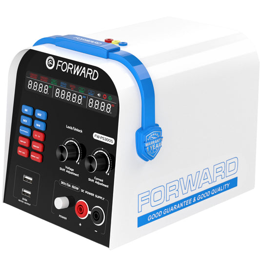 Stabilisert Strømkilde med Amperemeter Forward FW-PS3005 + FW-PA01