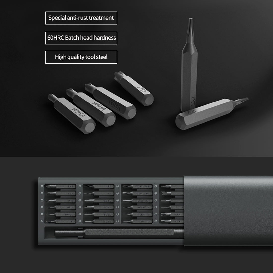 Xiaomi Mijia skrutrekker, 24in1 BHR4680GL
