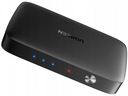 Videobryter UGREEN CM332, 3 x HDMI - HDMI, Svart