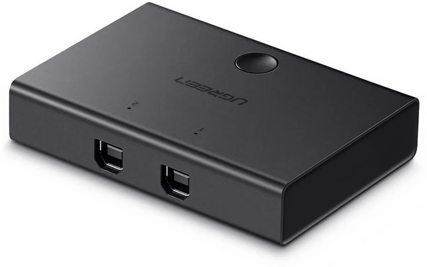 USB-bryter UGREEN US158, 2 x USB-B, svart