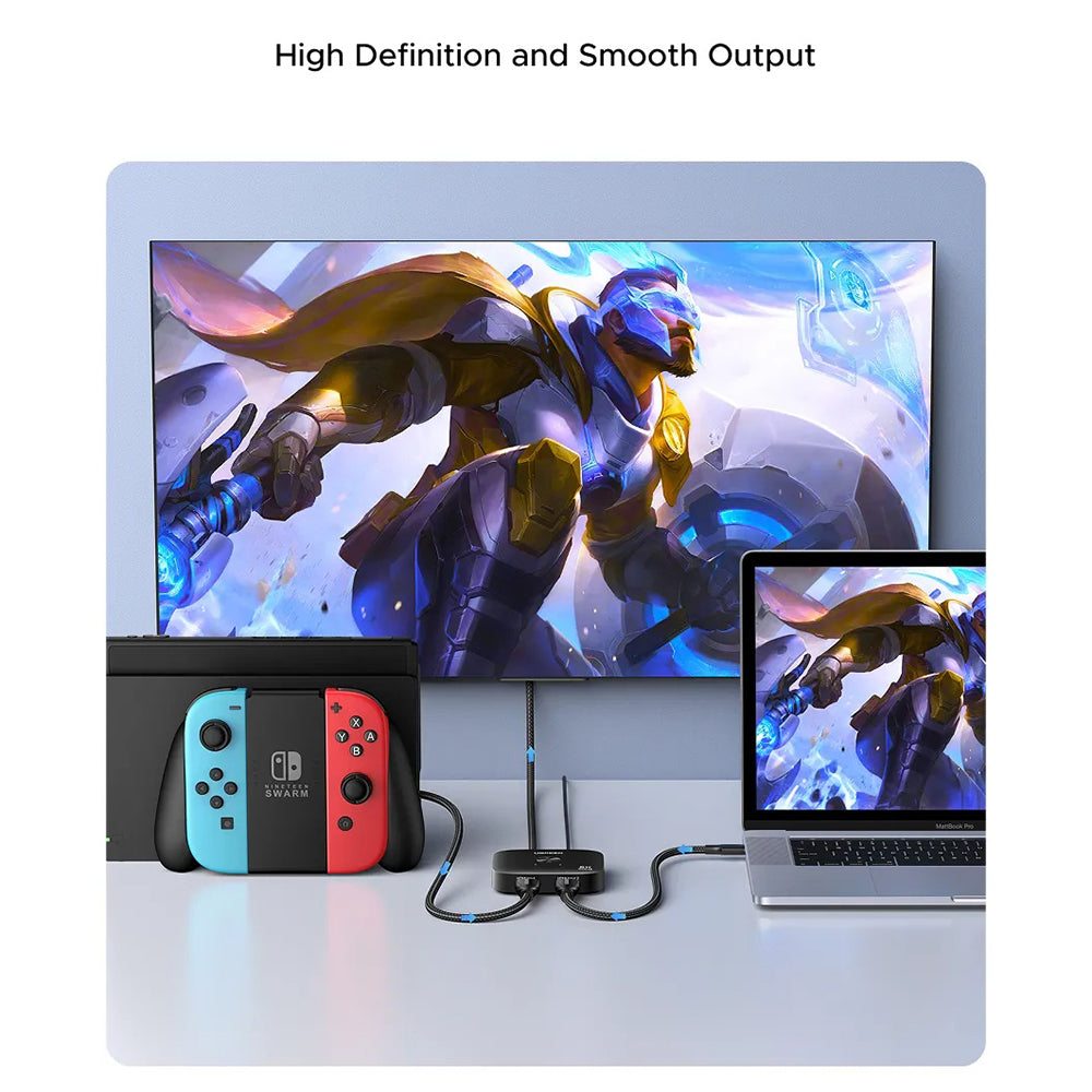 Switch Video HDMI UGREEN 65877, Svart