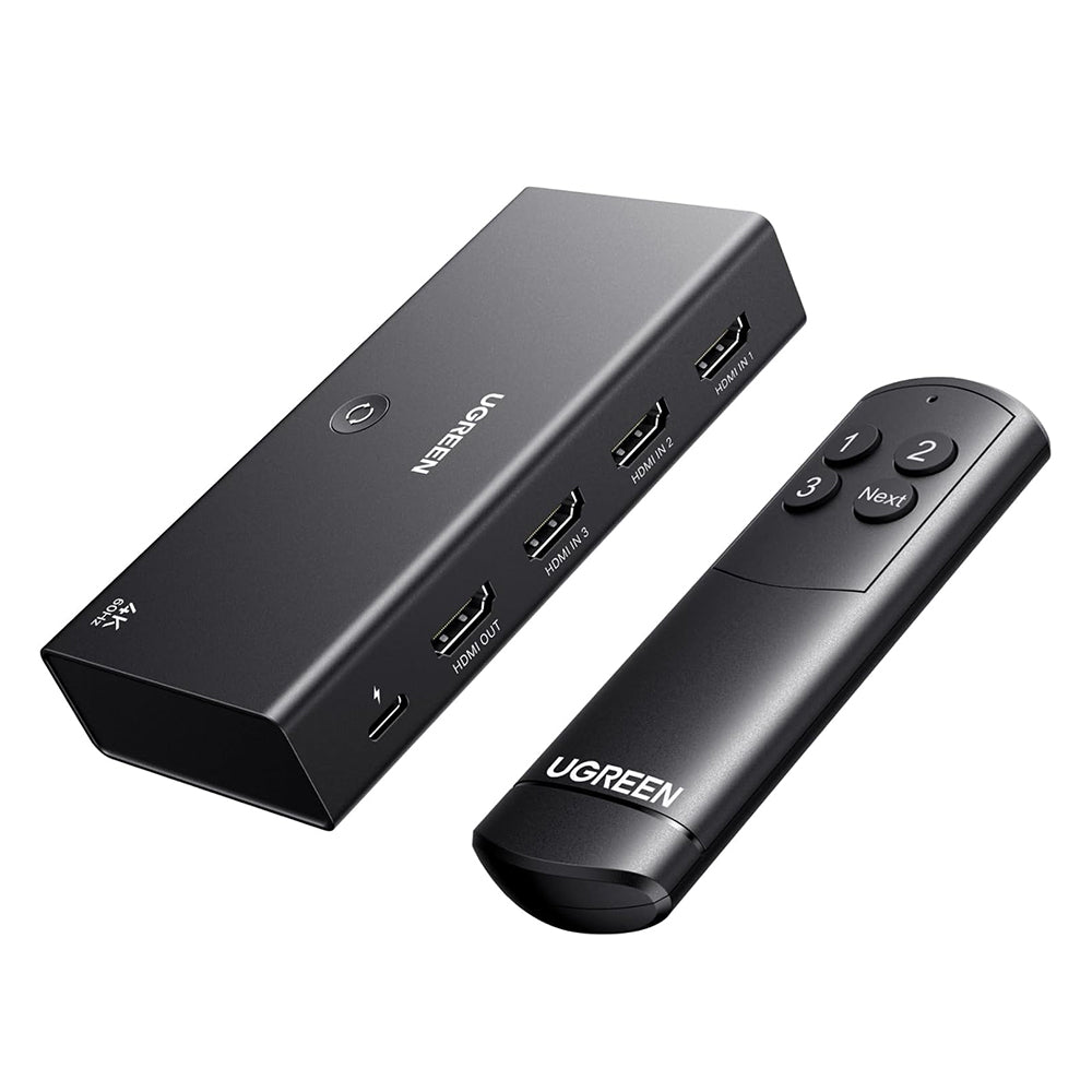 HDMI Video Switch UGREEN AW504 (55857), Svart