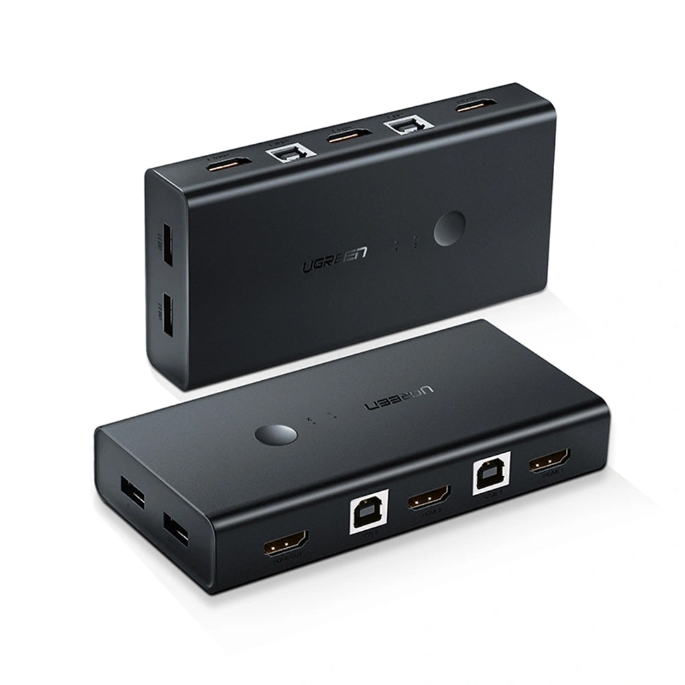 Switch Video HDMI UGREEN CM200 (50744), Svart