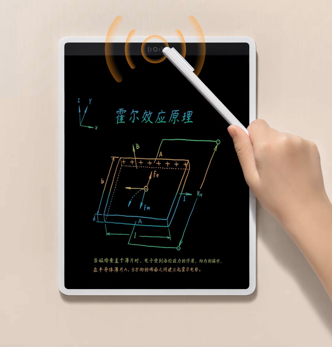 Xiaomi Color Edition tegne-/skrivetablet, 13.5 tommer, Hvit BHR7278GL