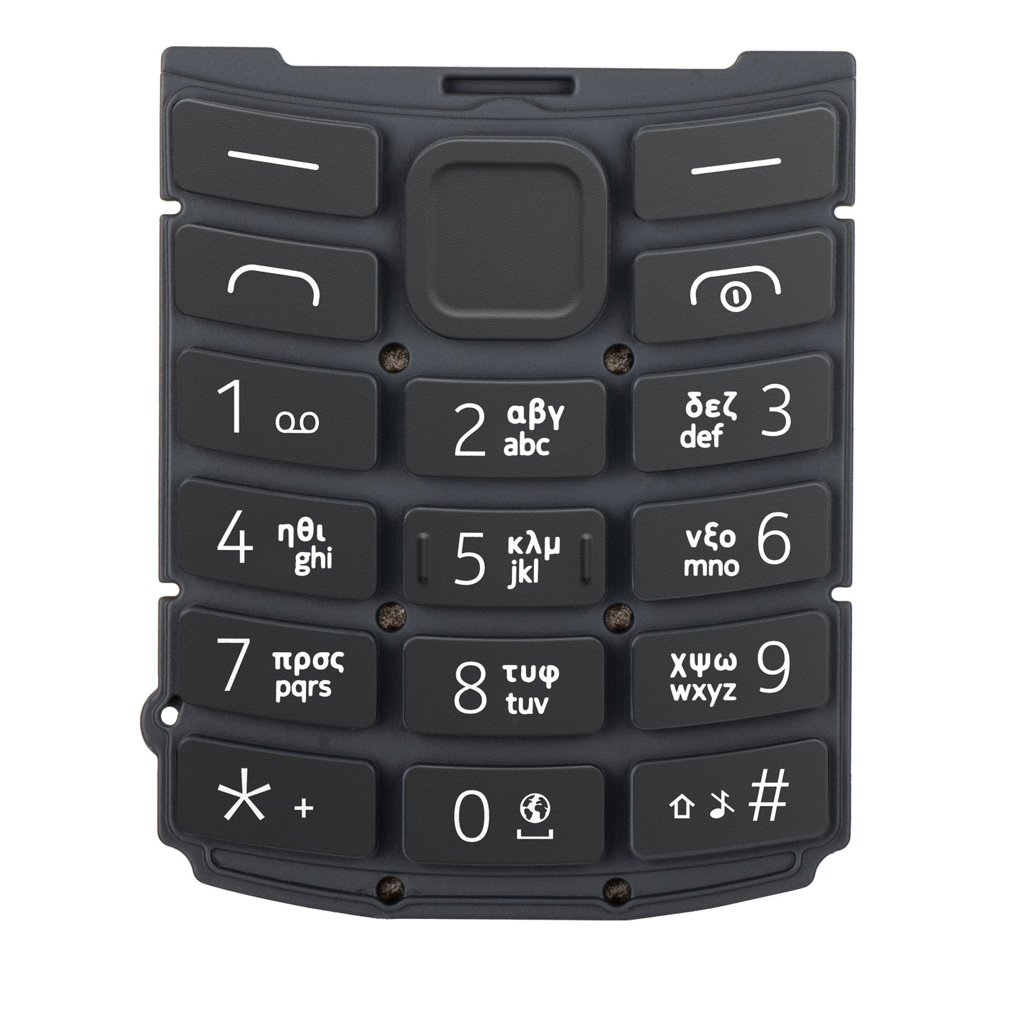 Gresk tastatur for Nokia 105 4G 2. utgave, kull