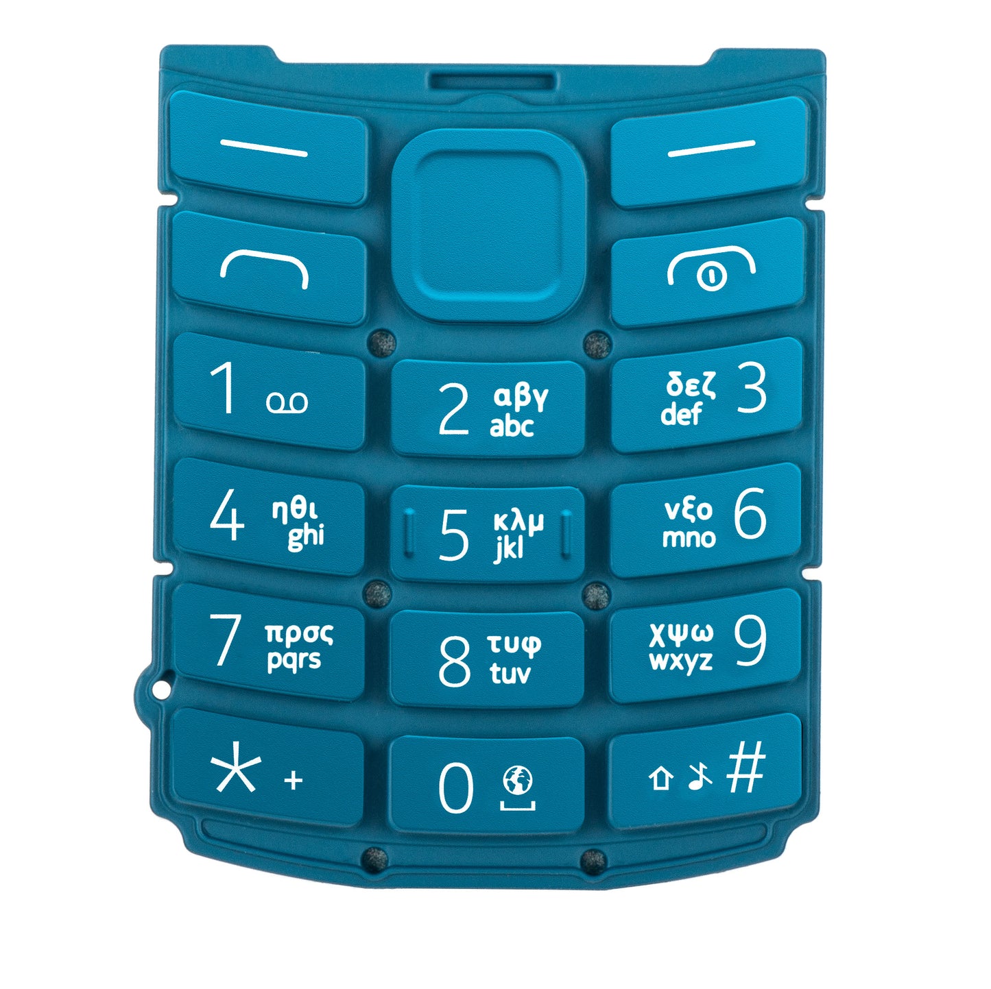 Gresk tastatur for Nokia 105 4G 2. utgave, blå