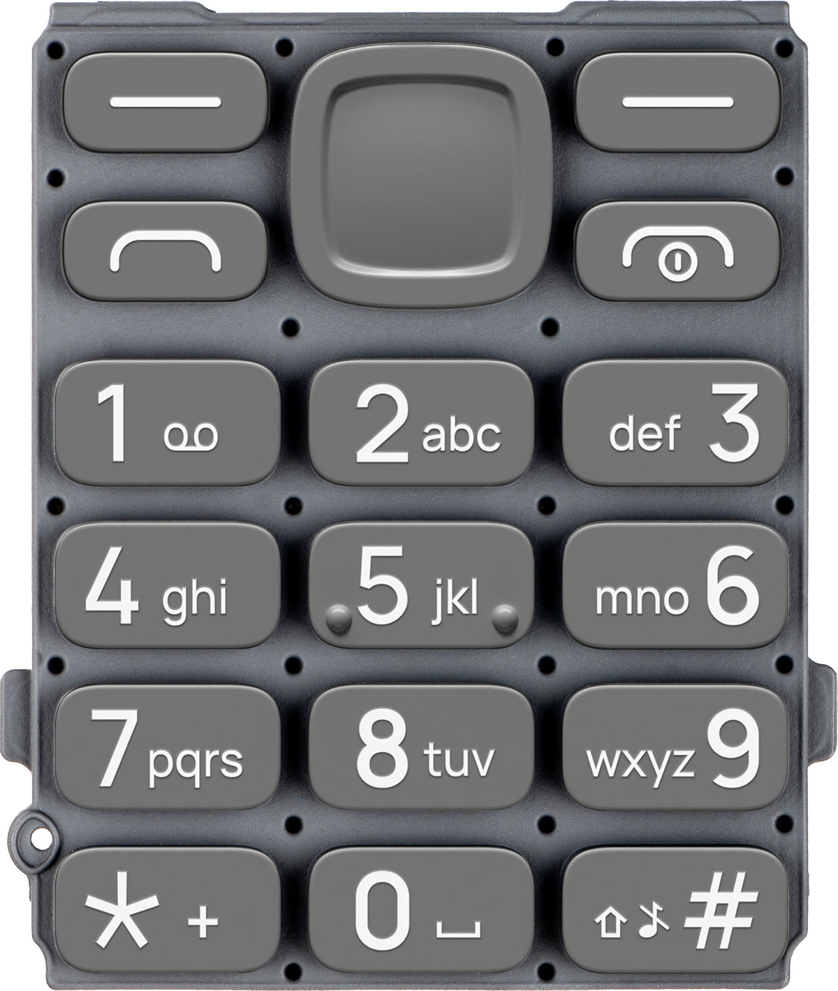 Latinsk tastatur HMD 130 Music, grå, Service Pack SP20Z14Z1457Y