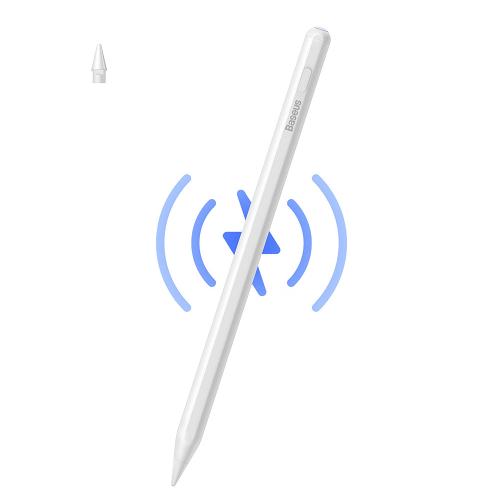 Touch Pen Baseus Smooth Writing 2 Series for Apple iPad, Aktiv Trådløs Versjon, Hvit SXBC080102