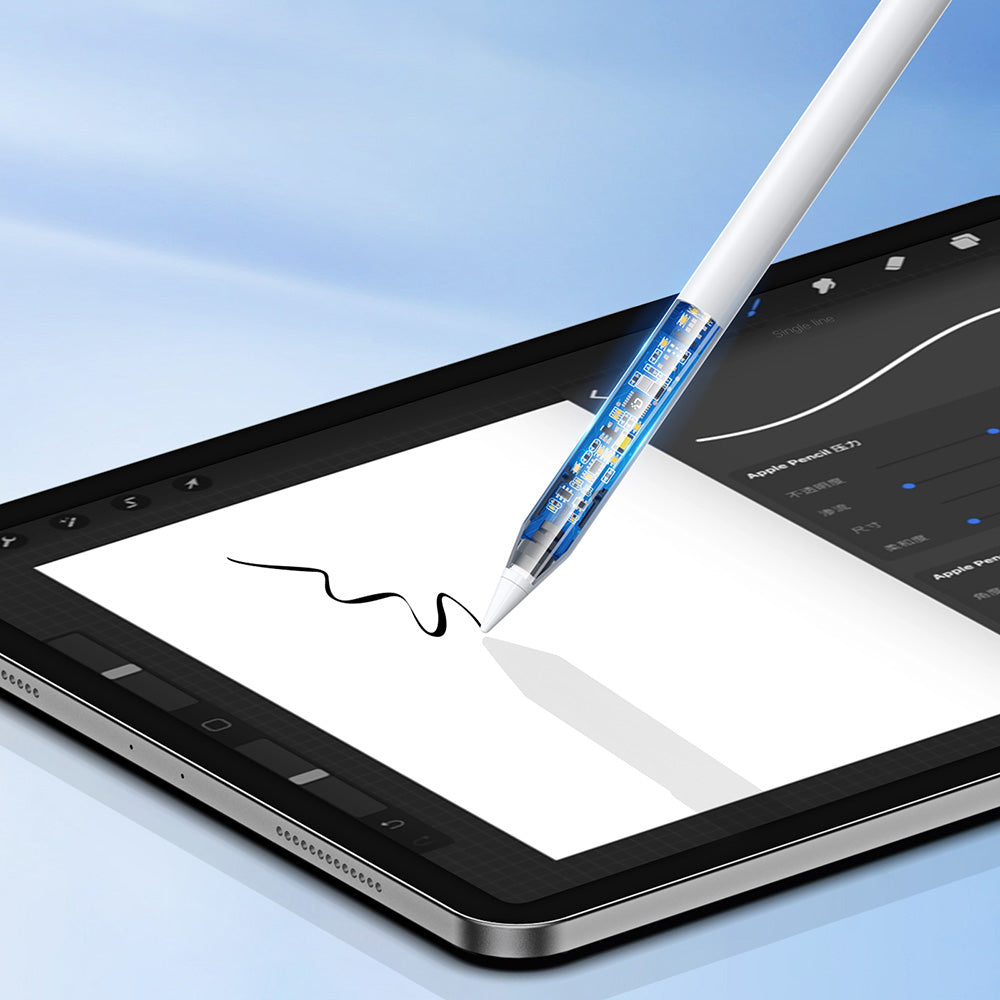 Touch Pen DUX DUCIS SP-06 for Apple iPad, Aktiv Versjon, Hvit