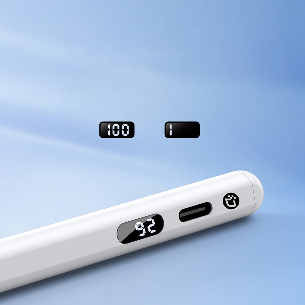 Touch Pen DUX DUCIS SP-06 for Apple iPad, Aktiv Versjon, Hvit