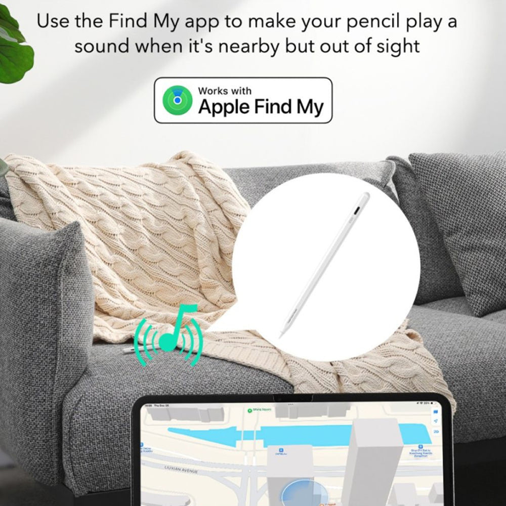 Touch Pen ESR Geo for Apple iPad, Aktiv Versjon, Hvit