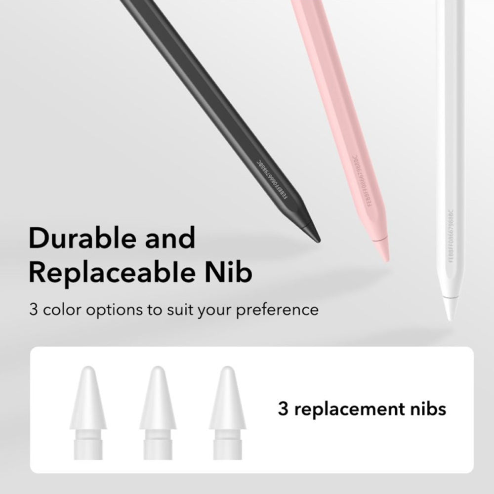 Touch Pen ESR Geo for Apple iPad, Aktiv Versjon, Hvit