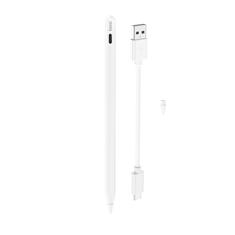 Touch Pen HOCO GM112 for Apple iPad, Aktiv Versjon, Hvit