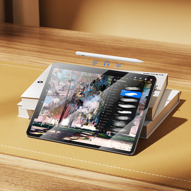 Touch Pen HOCO GM112 for Apple iPad, Aktiv Versjon, Hvit