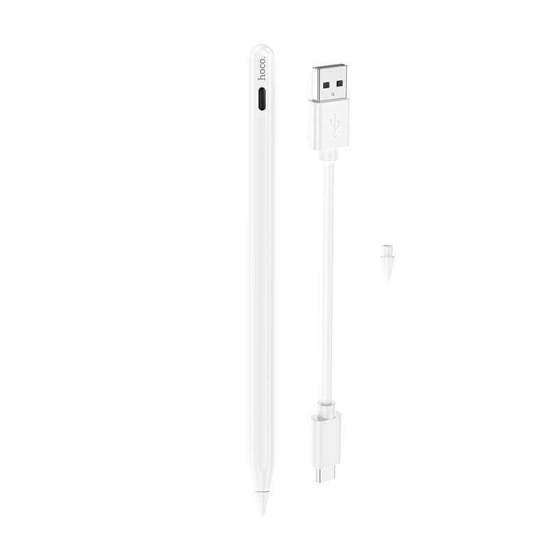 Touch Pen HOCO GM113 for Apple iPad, Aktiv Versjon, Hvit