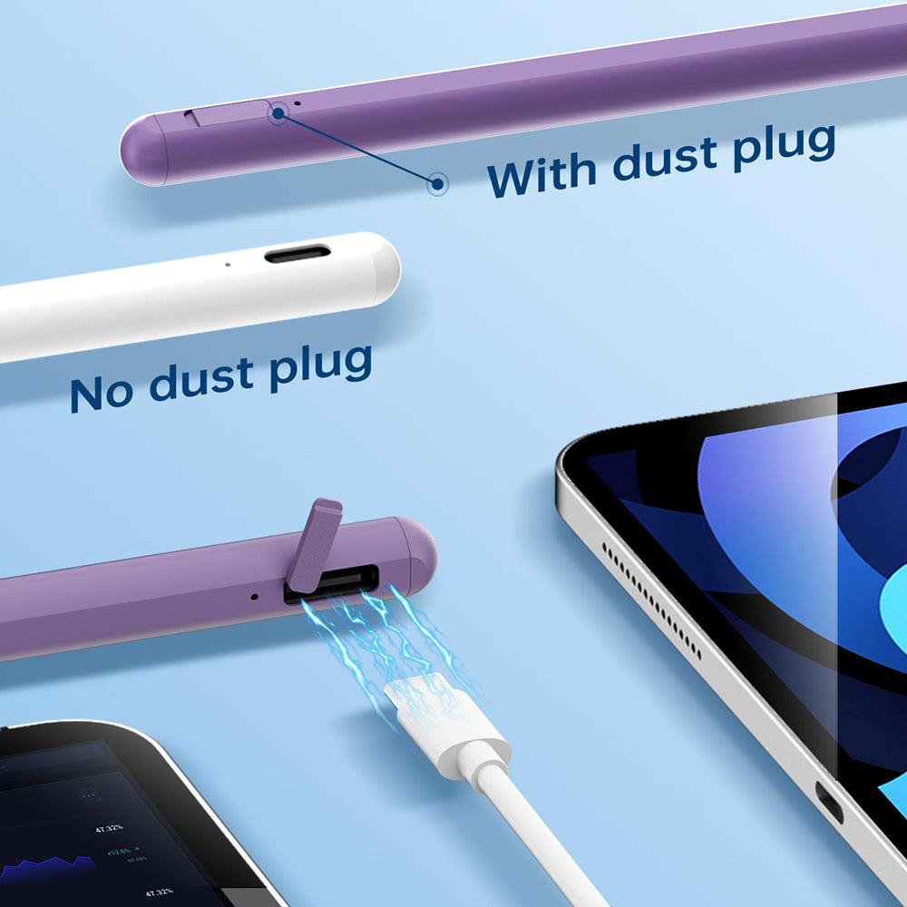 Touch Pen Techsuit AC10SH for Apple iPad, Aktiv Versjon, Svart