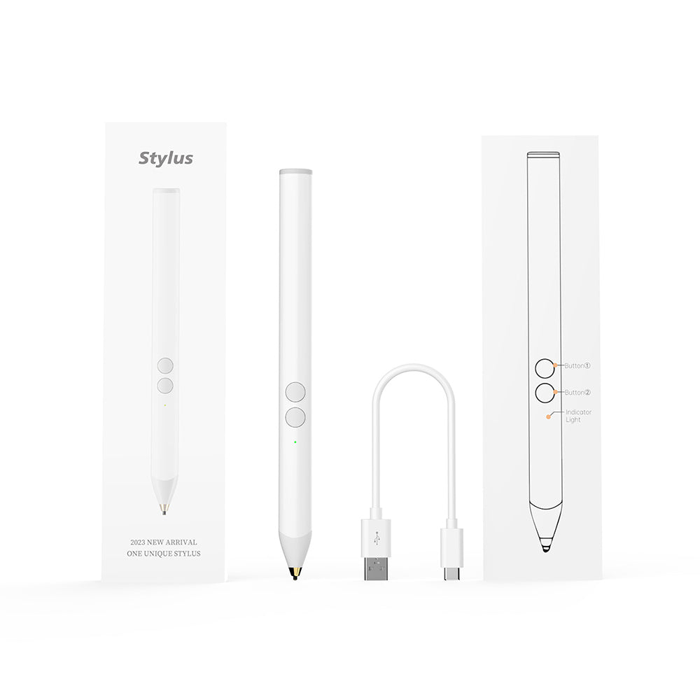 Touch Pen Techsuit UA20, Aktiv Versjon, Hvit