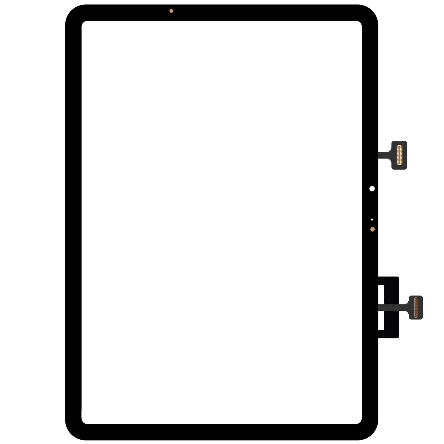 Touchscreen Forward Guard OCA for Apple iPad Air 11 (2024), Svart