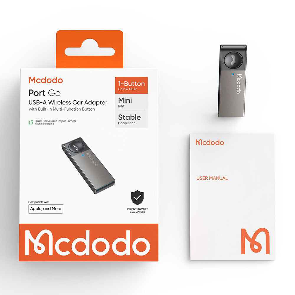 Bluetooth-mottaker McDodo OT-8250