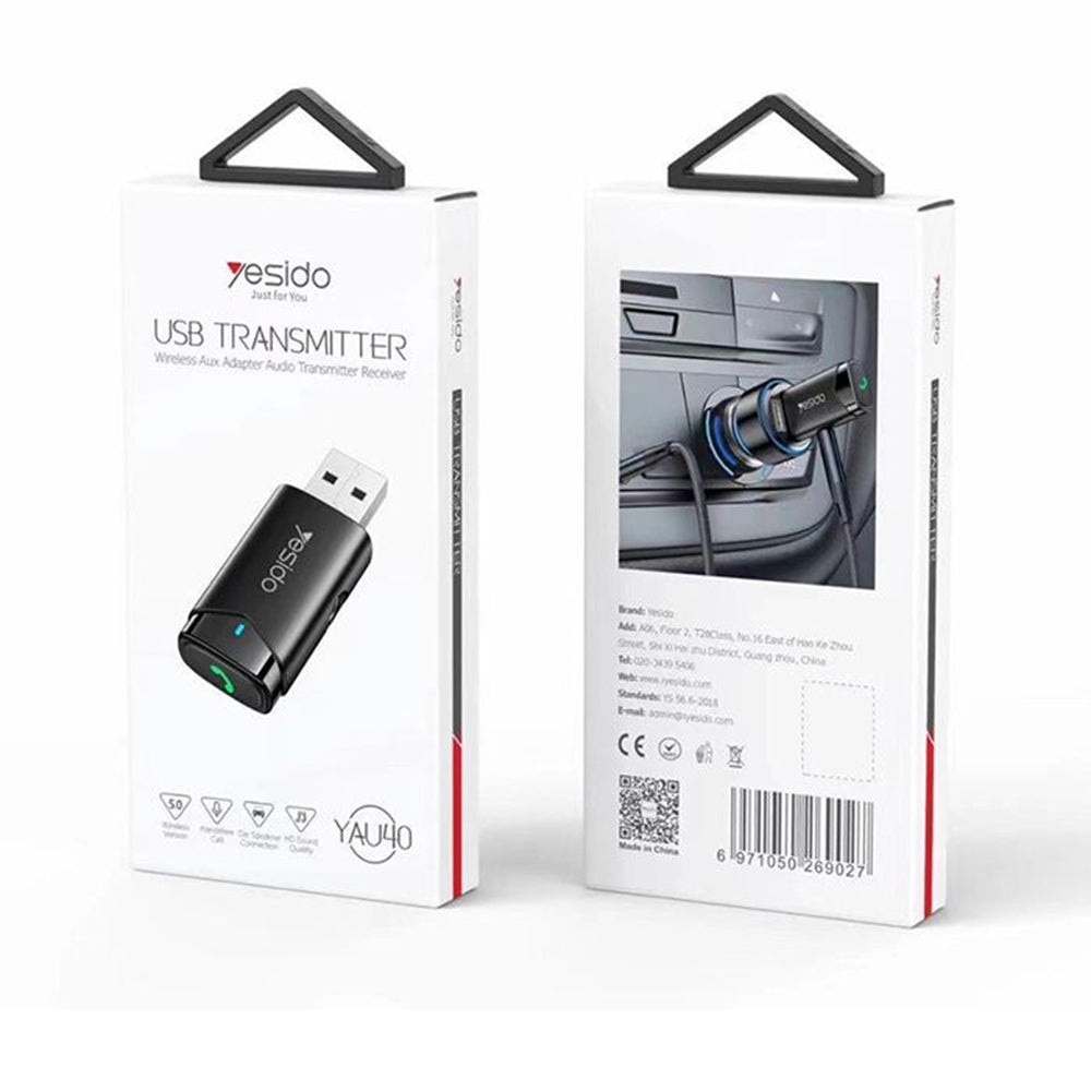 Bluetooth-mottaker Yesido YAU40
