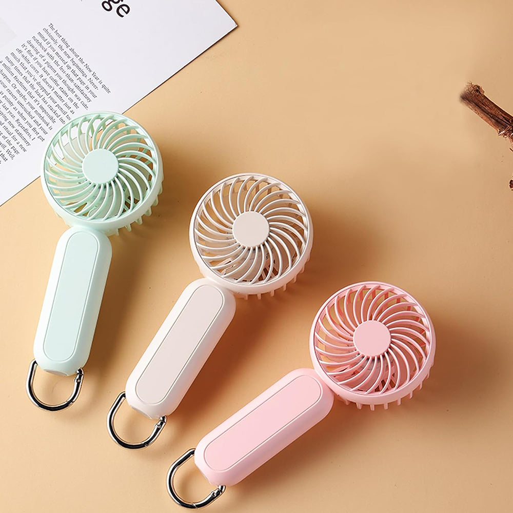 Bærbar vifte Techsuit A217, lys beige