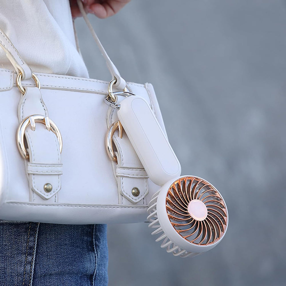 Bærbar vifte Techsuit A217, lys beige